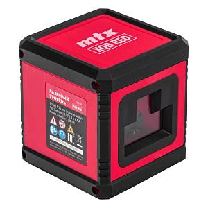 Лазерный уровень XQB RED Basic SET, 10 м, красный луч, батарейки, резьба 1/4&quot; MTX