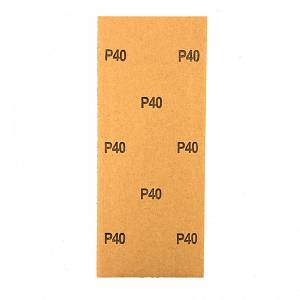 Шлифлист на бумажной основе, P 40, 115 х 280 мм, 5 шт, водостойкий Matrix